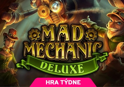 Hra týdne Mad Mechanic s bonusem 3x250 Kč