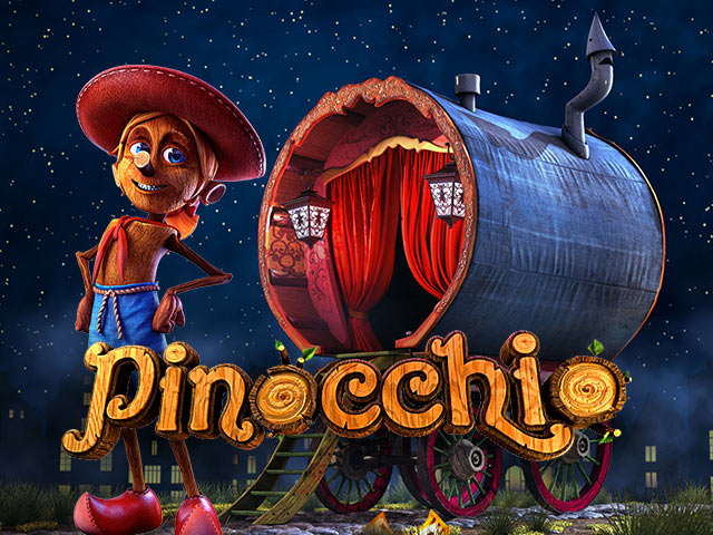 Pohádkový hrací automat Pinocchio