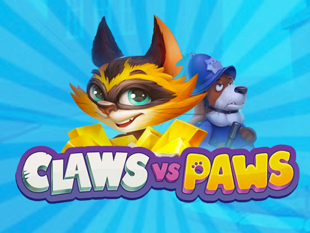 Automat se symboly zvířat Claws vs Paws