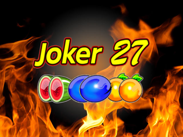 Retro výherní automat Joker 27