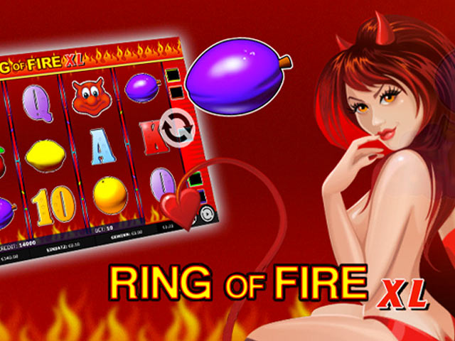 Ovocný výherní automat Ring of Fire XL
