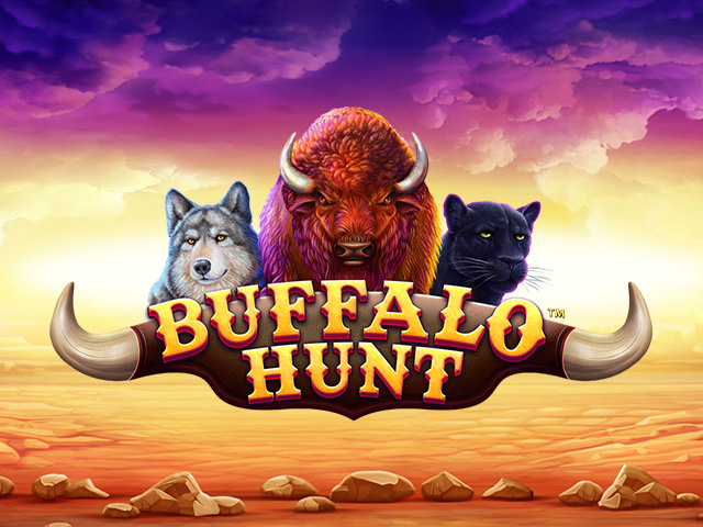 Automat se symboly zvířat Buffalo Hunt